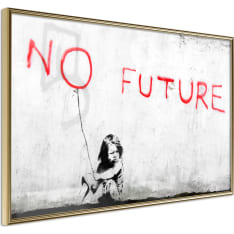 Artgeist Banksy: No Future juliste