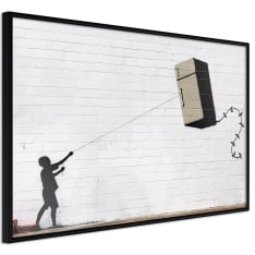 Artgeist Banksy: Fridge Kite poster