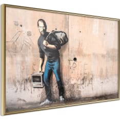 Artgeist Banksy: The Son of a Migrant from Syria juliste