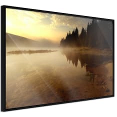 Poster - Fog Over the Water