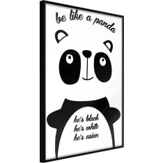 Artgeist Tolerant Panda juliste