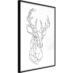 Poster - Minimalist Deer