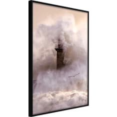Artgeist Lighthouse During A Storm juliste