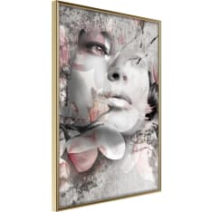 Poster - Lady in the Flowers