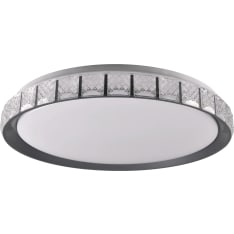 Ceiling lamp Goldlux Nina Led 49cm grey/clear