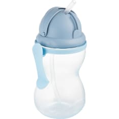 Sport Cup with Silicone Flip-Top Straw 370 ml