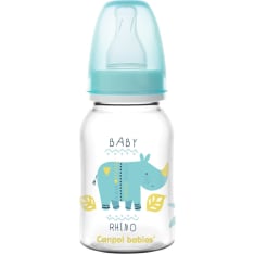 Canpol Babies Africa 120 ml kuvioitu tuttipullo