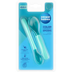 Canpol Babies 2 pcs Colour-Changing Spoons