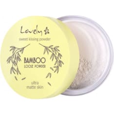 Lovely Bamboo 16g jauhepuuteri rasvaiselle iholle