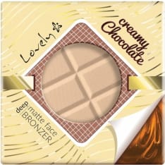 Lovely Chocolate Bronzer Powder Creamy 15g suklaantuoksuinen aurinkopuuteri