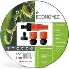 Cellfast Economic 1/2" 15 m wooden hose