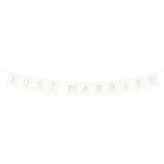 PartyDeco Just Married 15x155 cm
