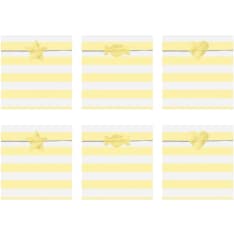 PartyDeco Yummy 13x14 cm 6 kpl lahjapussi