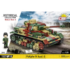 Cobi HC WWII PZKPFW IV AUSF.G 1107p rakennussarja