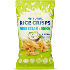 Cornellis Rice Crisps Sour Cream & onion 150g