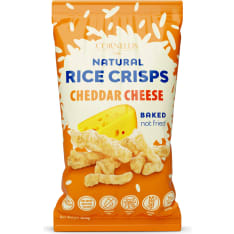 Cornellis Rice Crisps Cheddar cheese 150g