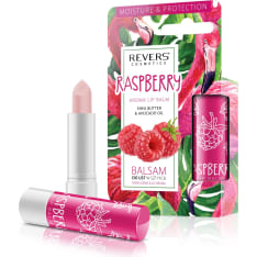 Revers Aroma Vadelma, Sheavoi & Avocado öljy 4 g huulivoide