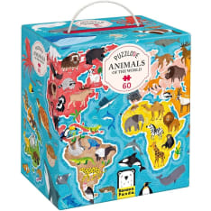 BananaPanda World Animals Puzzle