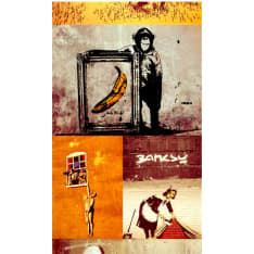 Artgeist Collage - Banksy fototapetti