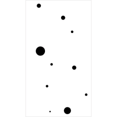 Artgeist Stylish Dots fototapetti