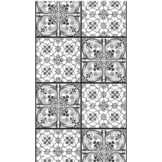Artgeist Black Ornament fototapetti