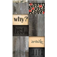 Artgeist Wooden Inscription fototapetti