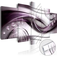 Acrylic Print - Violet Glow [Glass]