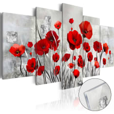 Acrylic Print - Scarlet Cloud [Glass]