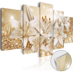 Acrylic Print - Golden Bouquet [Glass]
