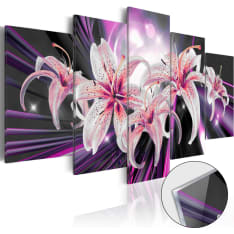 Acrylic Print - Violet Inspiration [Glass]