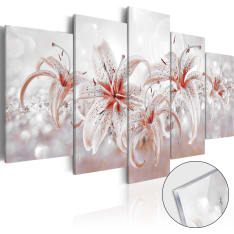 Acrylic Print - Flowery Saga [Glass]
