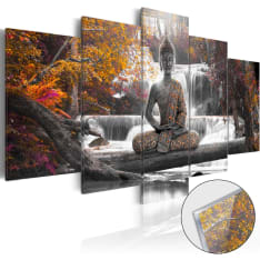 Artgeist Autumnal Buddha acrylic glass board set