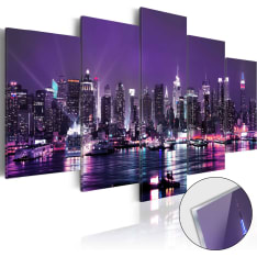 Artgeist Purple Sky  akryylilasitaulusetti