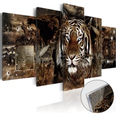 Acrylic Print - Guard of the Jungle [Glass]