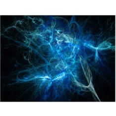 Artgeist Sininen salama pultit fototapetti