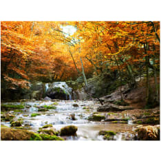 Artgeist efterår - vesiputouksen fototapetti