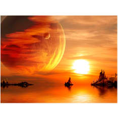 Artgeist Fantasy sunset fototapetti