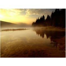 Artgeist Metsätalouden ja järvellä fototapetti