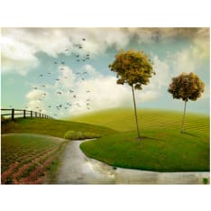 Artgeist autumn - landscape fototapetti