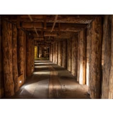 Artgeist Wooden passage fototapetti