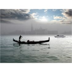 Artgeist Gondoli ratsastaa Venetsiassa fototapetti
