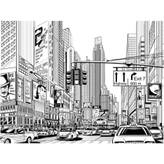 Artgeist Street New Yorkissa fototapetti