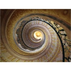 Artgeist Decorative spiral stairs fototapetti