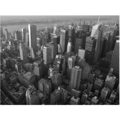 Artgeist New York: skyscrapers (bird's eye view) fototapetti
