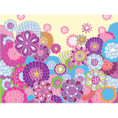 Artgeist Onnellinen niitty fototapetti