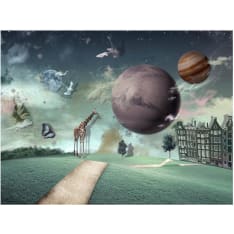 Artgeist Kaupunki tulevaisuudessa fototapetti