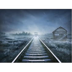 Artgeist Kummitusjuna fototapetti