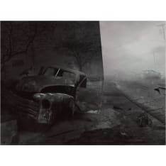 Artgeist Pelon kaupunki fototapetti