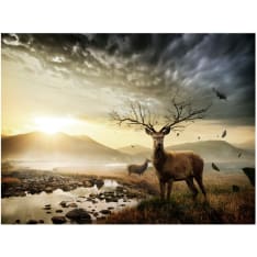 Artgeist Peuroja Mountain stream fototapetti