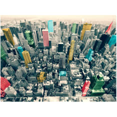 Artgeist New Yorkin värikkäitä heijastuksia fototapetti